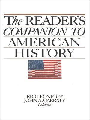cover image of The Reader's Companion to American History